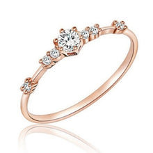 Load image into Gallery viewer, Hot Sale Fashion Luxury  Full Round Zircon Cubic Zirconia Pan Rings For Women Wedding&amp;Engagement Finger Rings Female Jewelry
