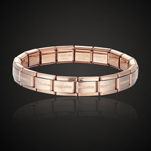 Load image into Gallery viewer, Lanruisha namination jewelry popular style stainless steel bracelet letter and stretch fashion bangle for everybody jewelry