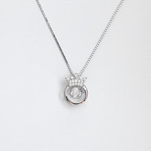 Load image into Gallery viewer, Fashion Personality Simple Necklace Designer Crown Pendant Hot Selling 925 Sterling Silver Necklace For Women Girl Gift