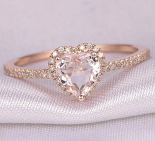 Load image into Gallery viewer, Manufacturer wholesale six claw silver gold ring Austria crystal zircon ring Christmas gift for women wedding jewelry rings