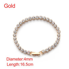 Load image into Gallery viewer, 1 Pc Newest Women Shiny Silver Color Bracelets Charm Austria Crystal Cuff Bangles Fashion Jewelry Best Gift For Women