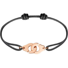 Load image into Gallery viewer, Handcuffs Woven Bracelet Sample Style Titanium Stainless Steel  Material Woven BlackBracelet Fashion Trendy Women Jewelry Gift