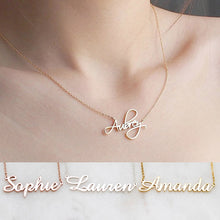Load image into Gallery viewer, DODOAI Custom Necklaces Personalized Name Necklaces Jewelry Personality Letter Choker Necklaces with Name for Women Girls Mother