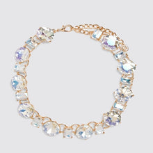 Load image into Gallery viewer, Girlgo 2019 ZA Metal Embossed Chokers Necklace For Women Christmas Jewelry Bohemia Resin Connect Necklace Porm Collar Accessory