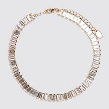 Load image into Gallery viewer, Girlgo 2019 ZA Metal Embossed Chokers Necklace For Women Christmas Jewelry Bohemia Resin Connect Necklace Porm Collar Accessory