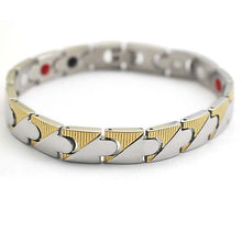 Load image into Gallery viewer, Elegant V Care Blood Pressure Magnetic Bracelet For Women's Fashion Negative Ion Germanium Energy Bracelet 6mm Width