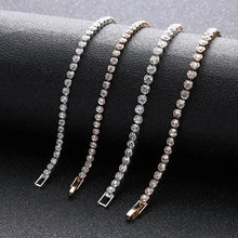 Load image into Gallery viewer, 1 Pc Newest Women Shiny Silver Color Bracelets Charm Austria Crystal Cuff Bangles Fashion Jewelry Best Gift For Women